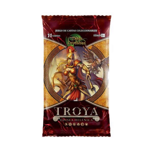 Pack x3 Display 24 Sobres Troya Odisea Helénica Myl