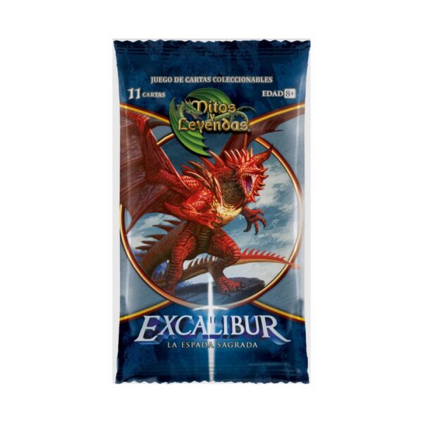 Pack 3 Display Excalibur Mitos Y Leyendas+Carta Promo Sarras