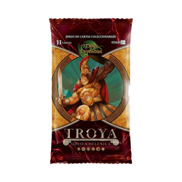 Kit De Batalla Troya: Fortaleza Heróica Myl