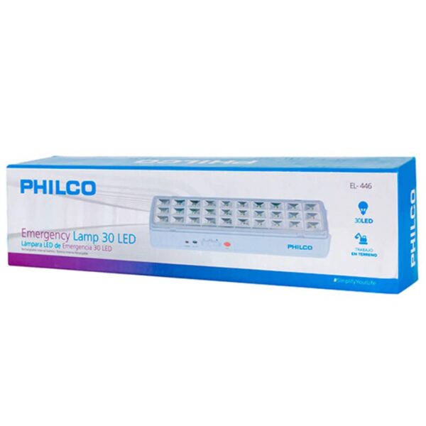 Lampara de Emergencia Philco 30 LED