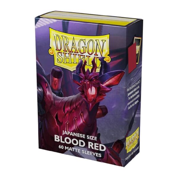 Dragon Shield Matte Blood Red Japanese