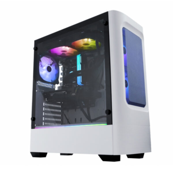 Gabinete Gamer Raidmax Evol White Argb Mid Tower