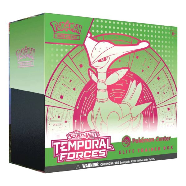 Pokemon Tcg Temporal Force ETB Iron Leaves Ingles