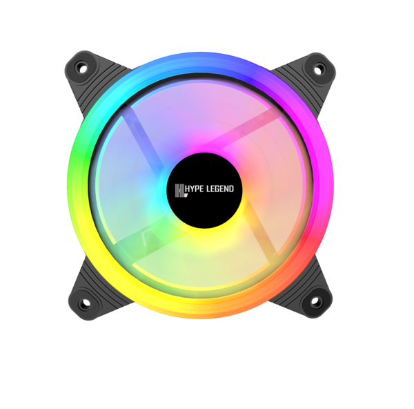 Gabinete Hype Legend Revolution Blanco + 2 Fans Controlador