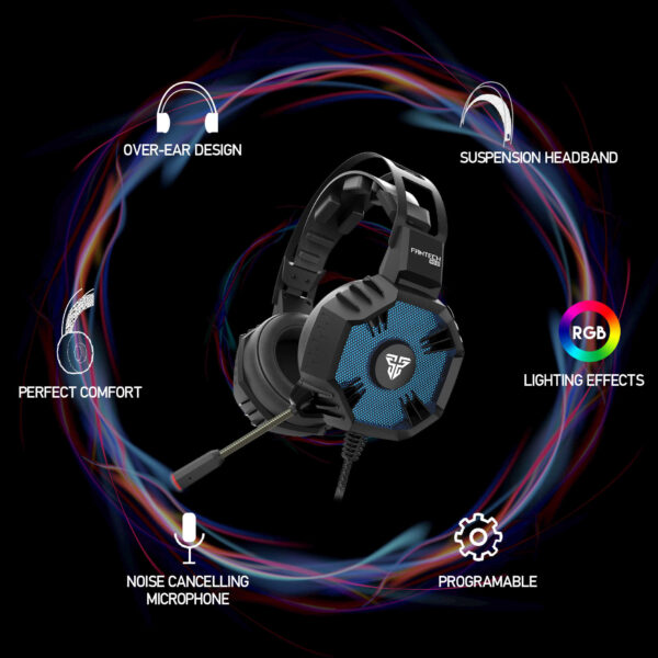 Audifonos Gamer Fantech Hexagon HG21 7.1 USB