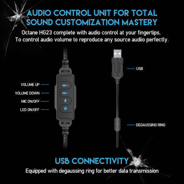 Audifonos Gamer Fantech Hexagon HG21 7.1 USB