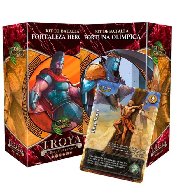 Kit Batalla x2 Troya: Fortaleza + Fortuna