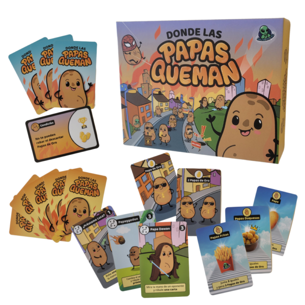 Donde las Papas Queman - Juego de Mesa - Salta pal Lao