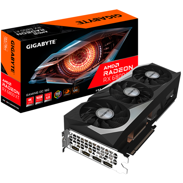 Tarjeta Video Gigabyte Radeon RX 6800 XT GAMING OC 16GB