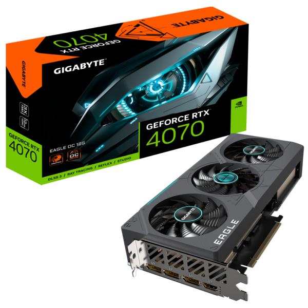 Tarjeta de Video Gigabyte RTX 4070 Eagle 12GB GDDR6X