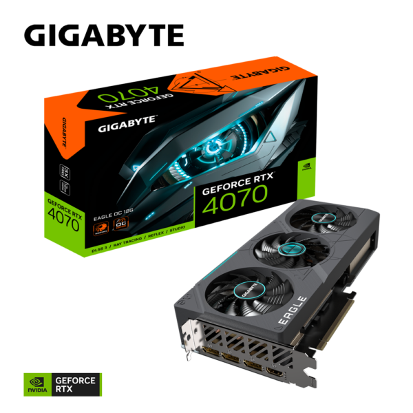 Tarjeta de Video Gigabyte RTX 4070 Eagle 12GB GDDR6X