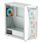 Gabinete Gigabyte Aorus C301 Glass Blanco