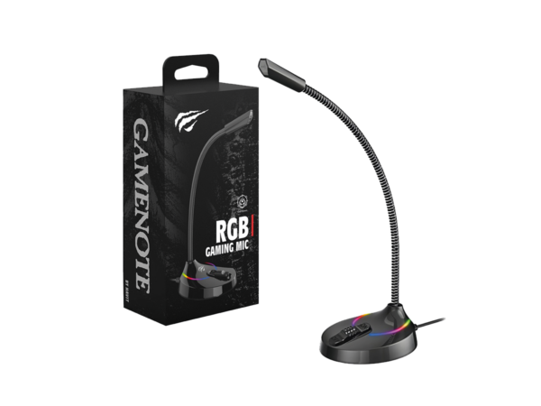 Microfono Gamer Gamenote GK55 Estilo Refinado