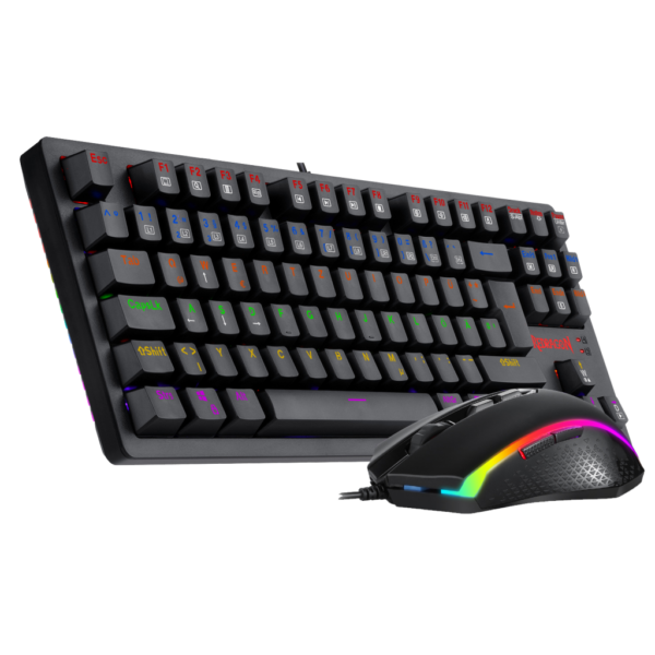 Pack Teclado y Mouse Gamer Redragon Kumara + Mouse Español