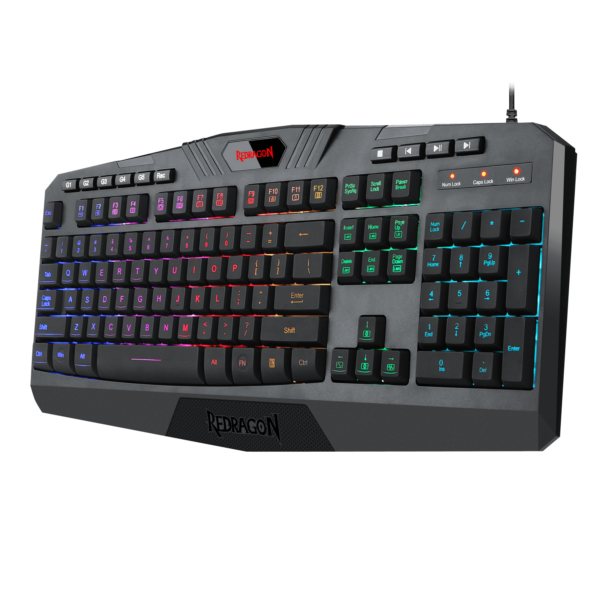 Teclado Gamer Redragon Harpe USB RGB Membrana Español