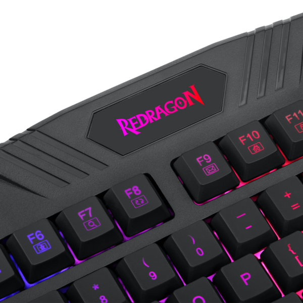 Teclado Gamer Redragon Harpe USB RGB Membrana Español