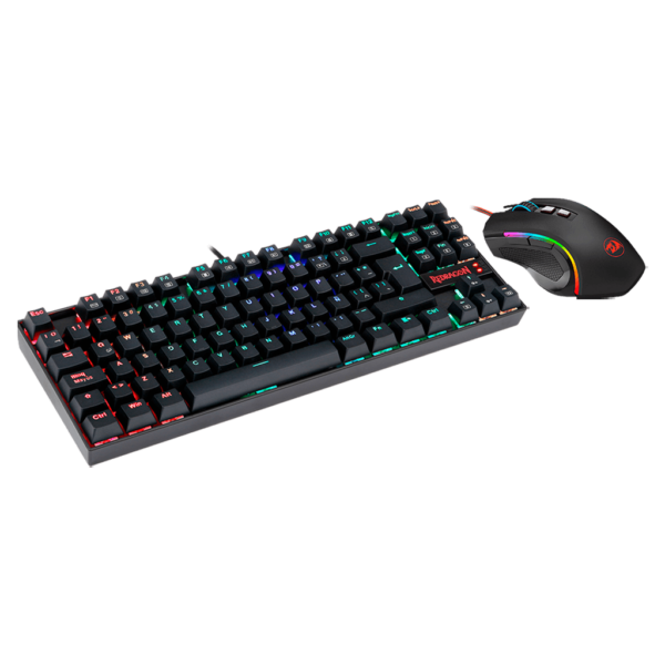 Pack Teclado y Mouse Gamer Redragon Kumara + Mouse Español