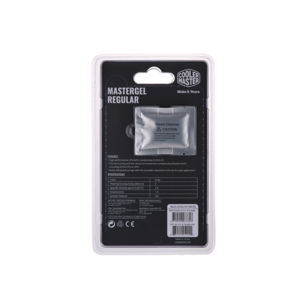 Pasta Térmica Cooler Master Mastergel Regular