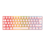 Teclado Gamer Fantech MAXFIT 61 MK857 Sakura SW Red Español