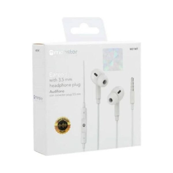 Audífonos Monster M21 Series Manos Libres In-ear