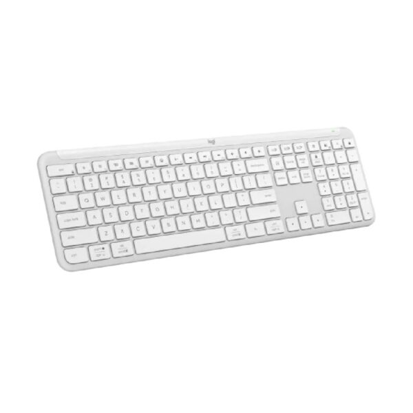 Teclado Logitech Signature Slim Inalambrico K950 Blanco