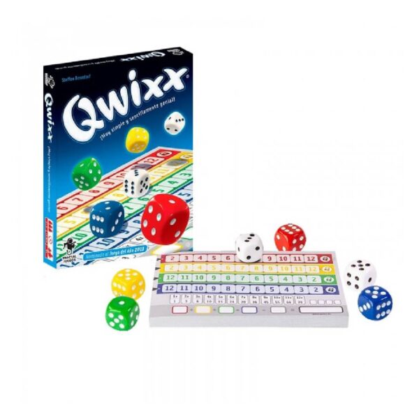 Juego de Mesa - Qwixx - Fractal Juegos