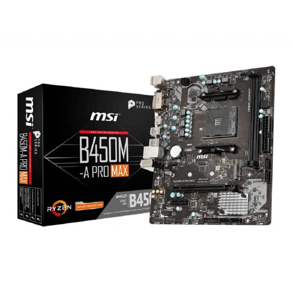 Placa Madre MSI B450M-A PRO MAX II Socket AM4