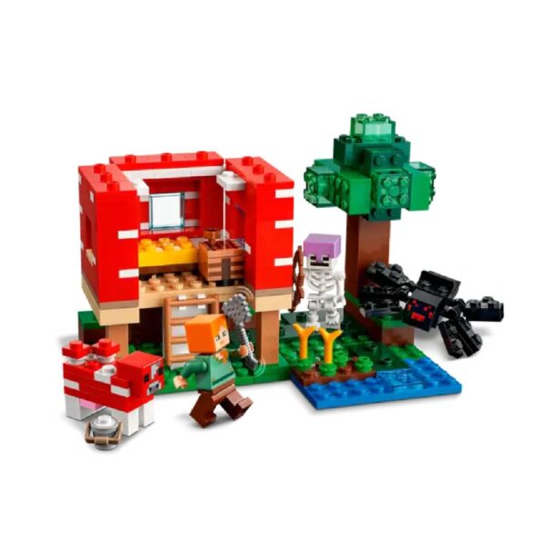 LEGO Minecraft La Casa Champiñon 21179