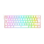 Teclado Redragon K630 Dragonborn White Switch Brown Español