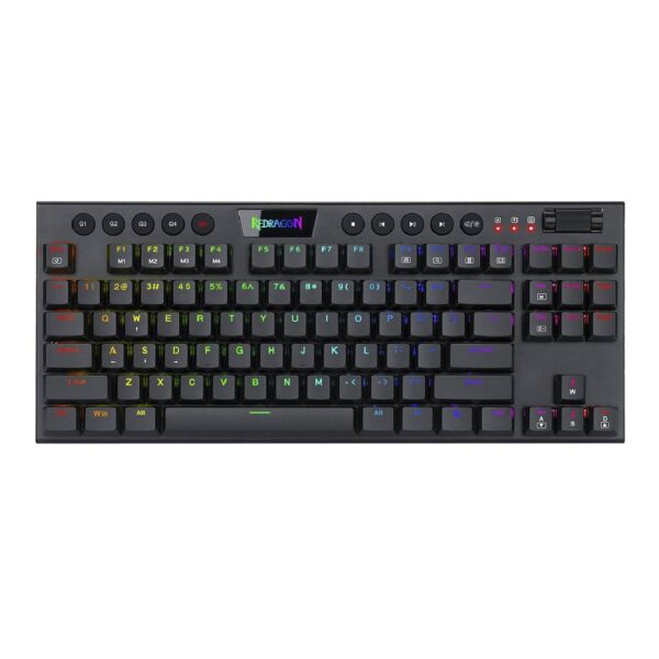 Teclado Mecánico Redragon Horus TKL K622SP Negro Sw Red Rgb