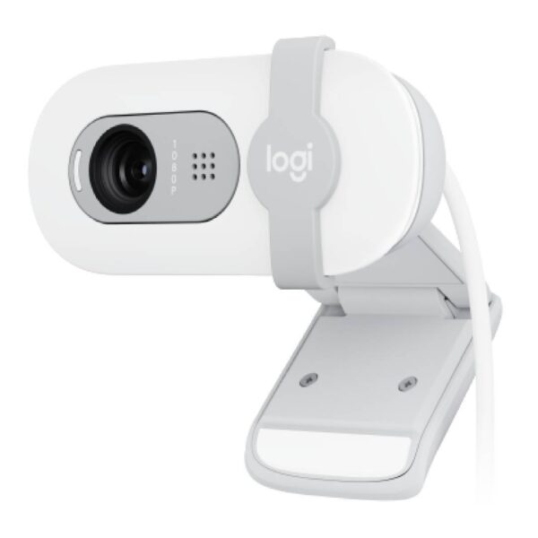 Cámara Web Logitech BRIO 100 Full HD 1080p Blanca