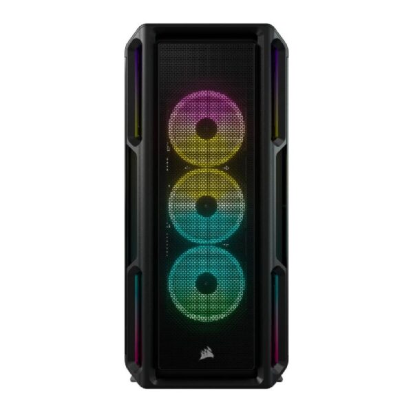Gabinete Corsair iCUE 5000T RGB ATX Vidrio Templado Negro