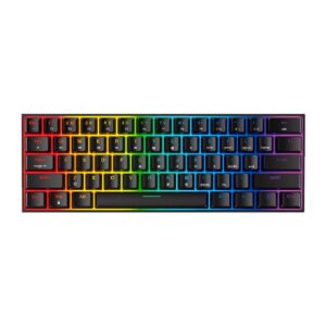 Teclado Gamer Fantech MAXFIT 61 MK857 Black SW Red Español