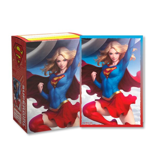 Protector Dragon Shield Brushed: Supergirl Standard 100 - Imagen 2