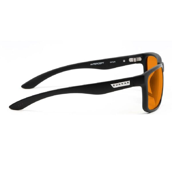 Lentes Gaming Gunnar Intercept Onyx Amber Max - Imagen 2