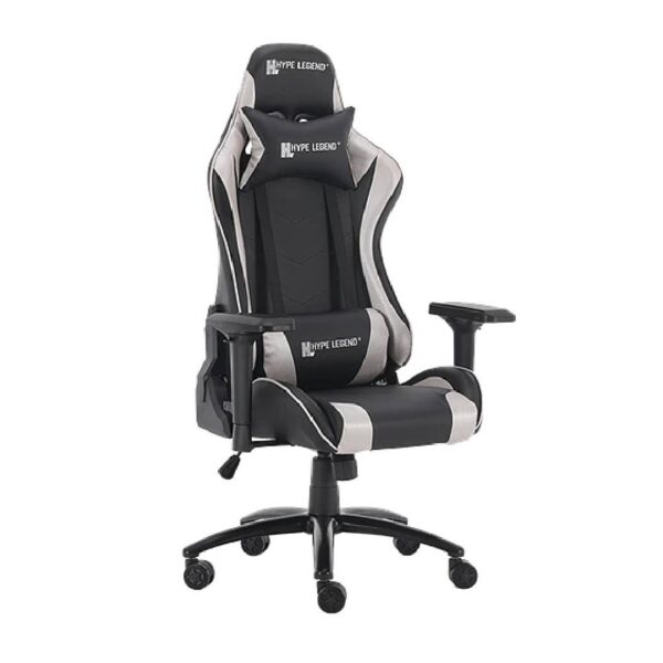 Silla Gamer Hype Legend Evil Silver - Imagen 2