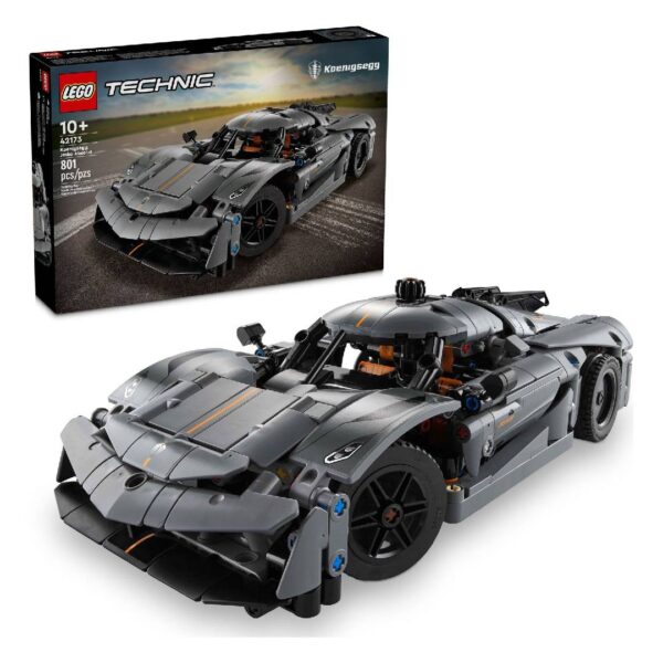 LEGO Technic: Hipercoche Koenigsegg Jesko Absolut Gris 42173