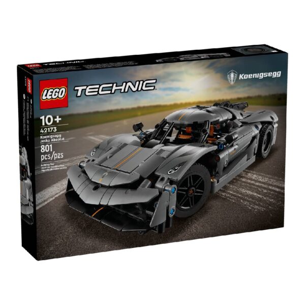 LEGO Technic: Hipercoche Koenigsegg Jesko Absolut Gris 42173 - Imagen 2