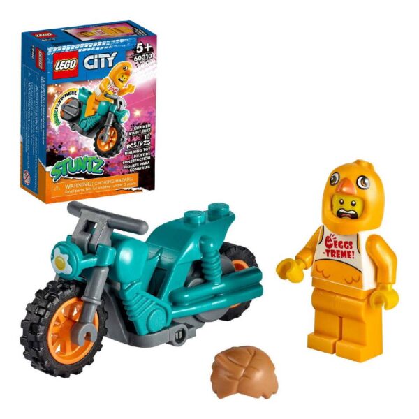 LEGO City: MOTO ACROBÁTICA: POLLO 60310