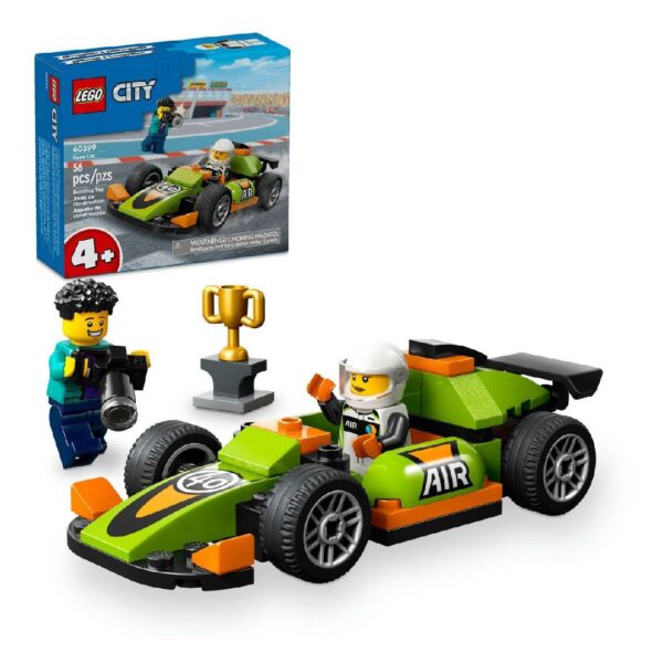 LEGO City: AUTO DE CARRERAS VERDE 60399