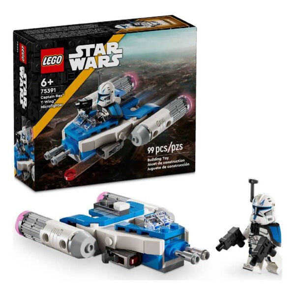 LEGO Star Wars: MICROFIGHTER: Y-WING DEL CAPITÁN REX 75391