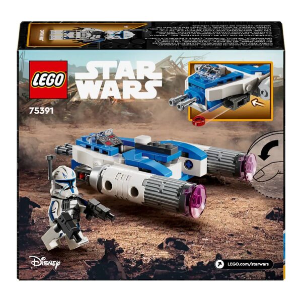 LEGO Star Wars: MICROFIGHTER: Y-WING DEL CAPITÁN REX 75391 - Imagen 3