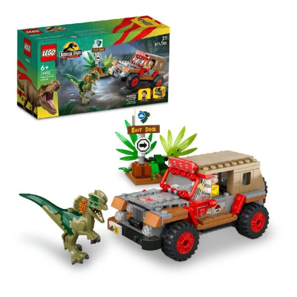 LEGO Jurassic World: EMBOSCADA AL DILOFOSAURIO 76958