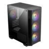 Gabinete MSI MAG FORGE M100A + Fuente D60 600W 80+ White - Imagen 3