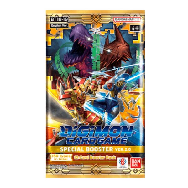 Digimon TCG: Special Booster Display Ver 2.0 (BT18-19) - Imagen 2