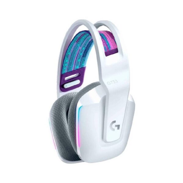 Audífonos Gamer Inalámbricos Logitech G Series G733 Blanco