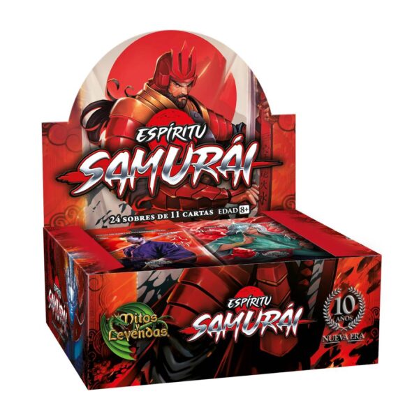 (PREVENTA) Display 24 Sobres: Espiritu Samurai - Nueva Era MyL