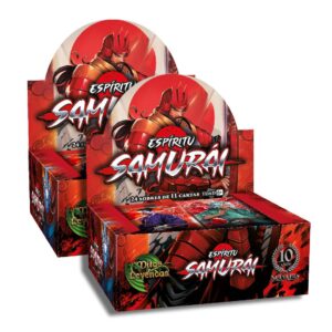 (PREVENTA) X2 Display 24 Sobres: Espiritu Samurai - Nueva Era MyL