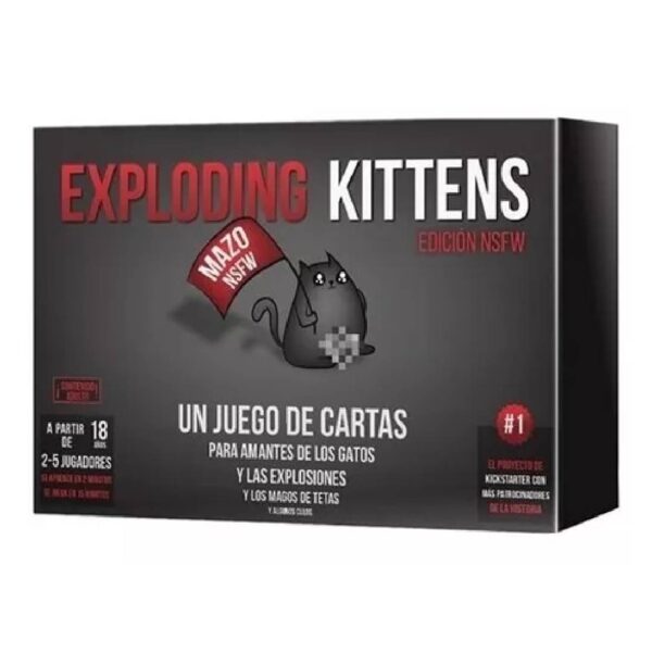 Juego de Mesa Exploding Kittens NSFW