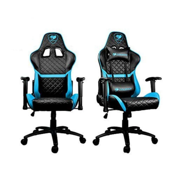 Silla Gamer Cougar Armor One SKY BLUE Altura Ajustable